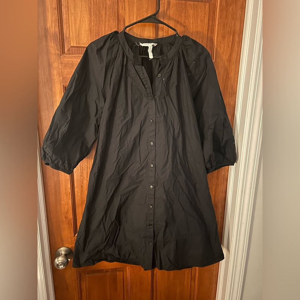 Apiece Apart black shift dress